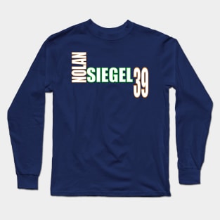 Nolan Siegel '23 white text Long Sleeve T-Shirt